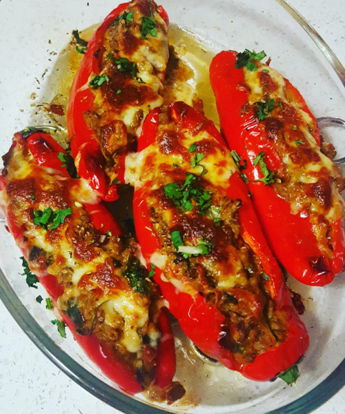 Stuffed Sweet Palermo Peppers