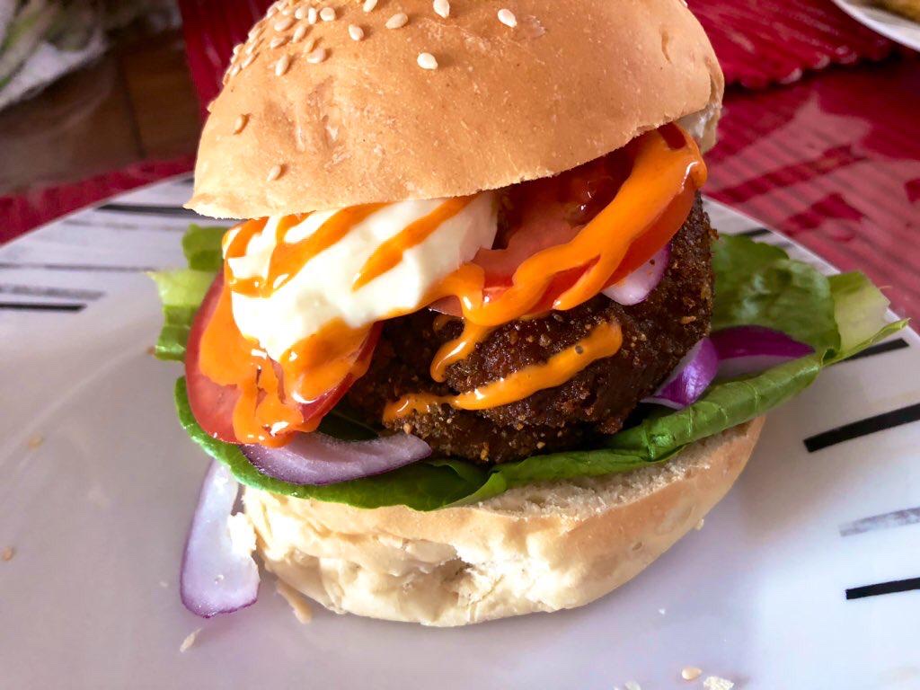 You are currently viewing Button Mushroom Burger