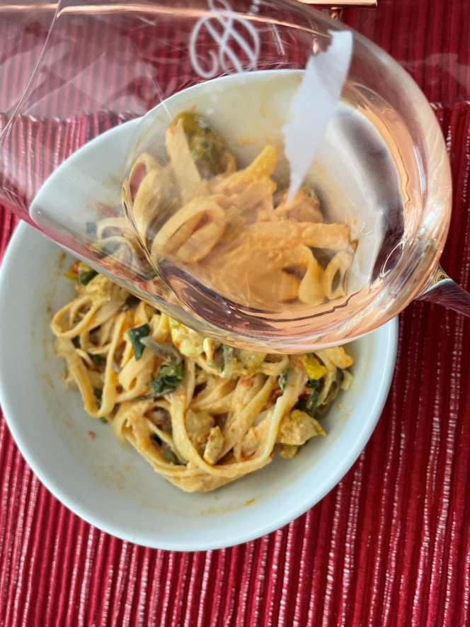You are currently viewing Delicious Creamy Chicken Linguine