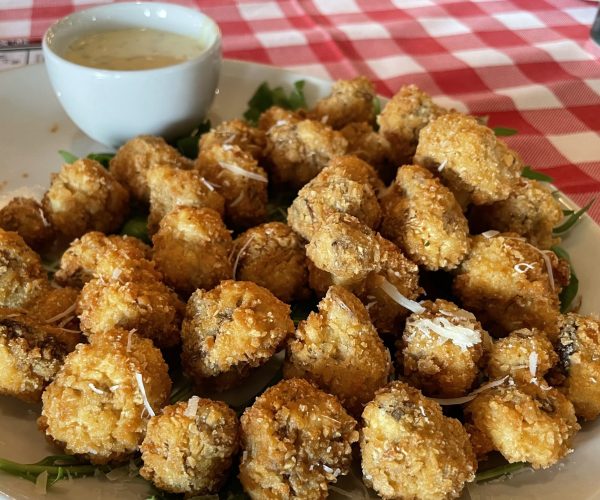 Crumbed Mushrooms