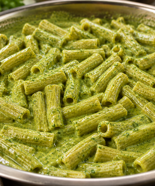 SPICY CREAMY SPINACH PASTA