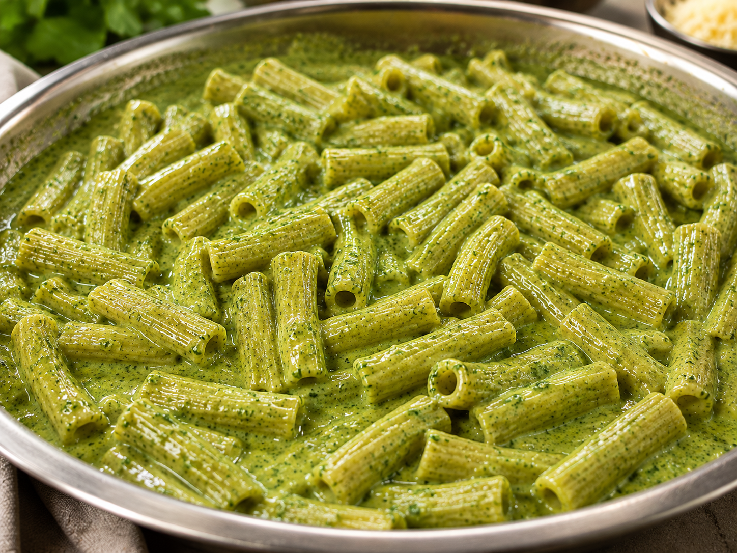 You are currently viewing SPICY CREAMY SPINACH PASTA